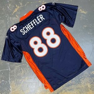 Reebok Tony Scheffler Denver Broncos Jersey 88 Medium NFL Football Vintage